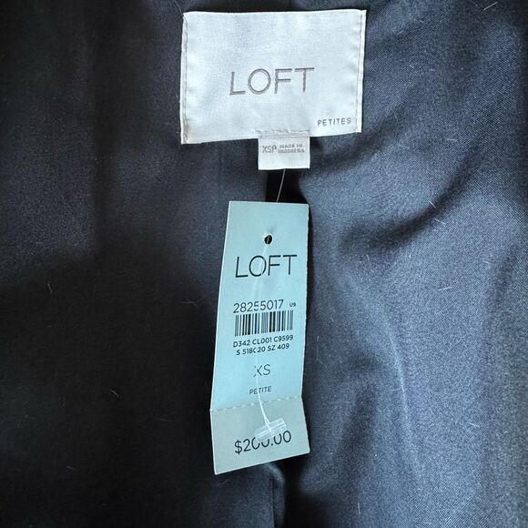 LOFT Leopard Print Faux Fur Sherpa Coat XS NWT - Picture 6 of 8